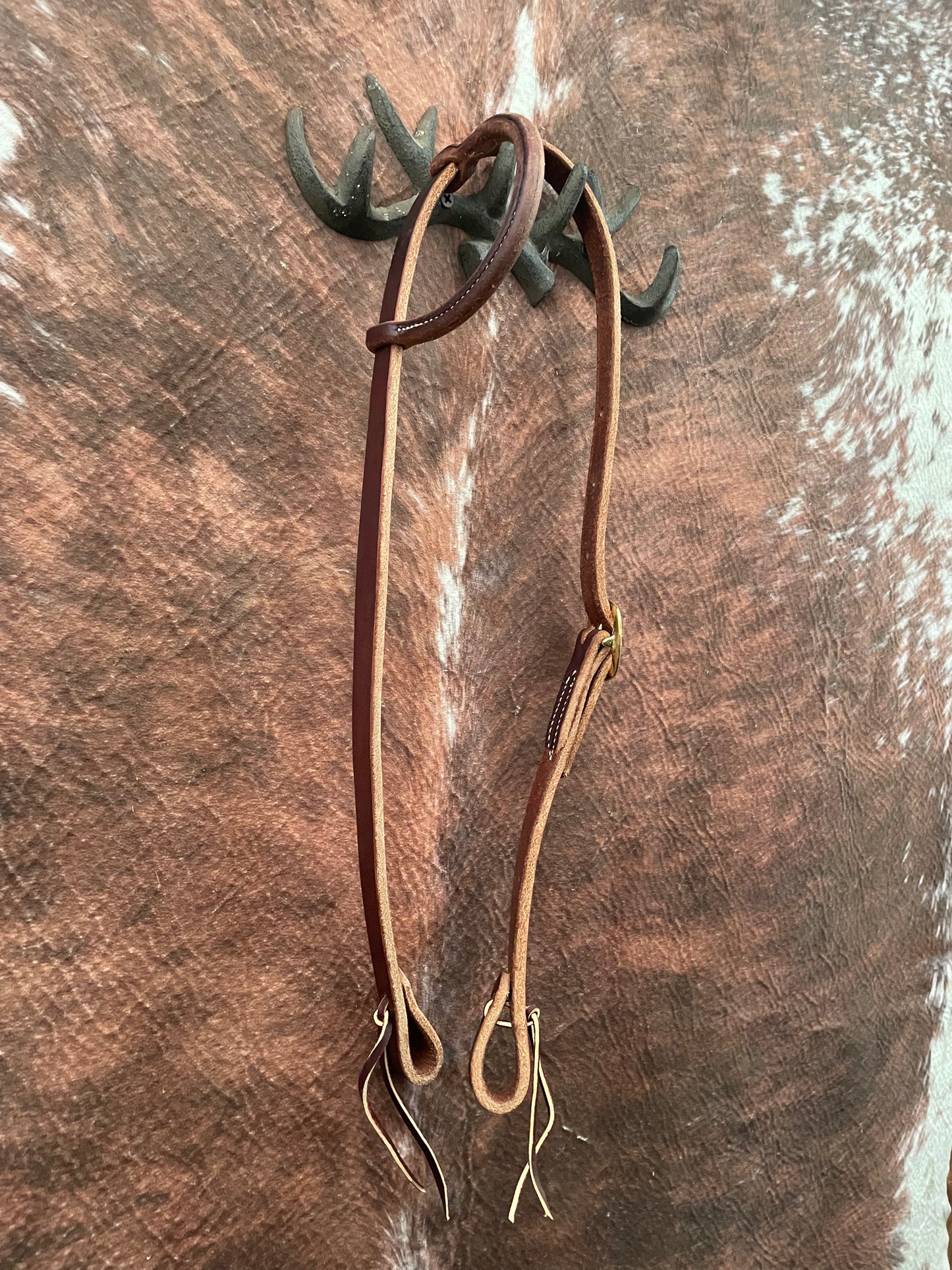 Dark Oil One Ear Headstall