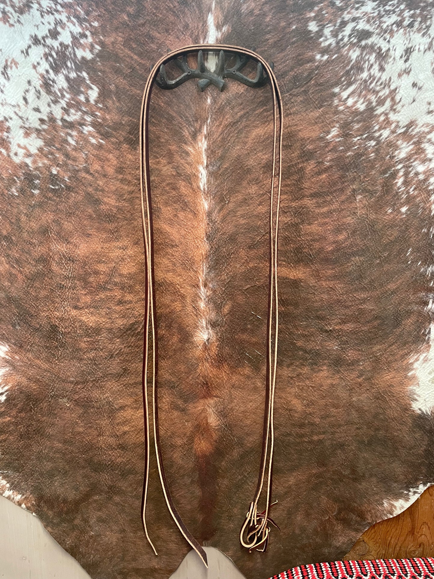 5/8" x 8' Leather Split Reins