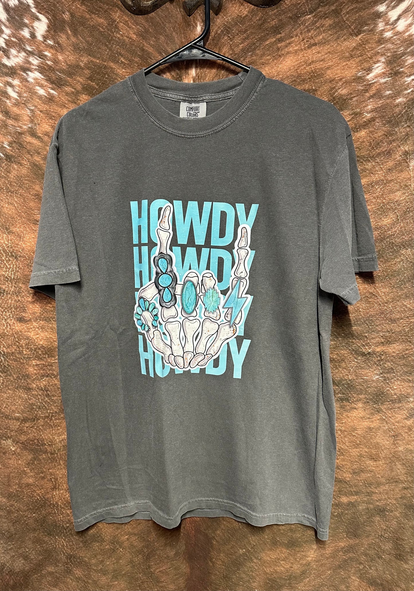 Howdy Skeleton Graphic Tee