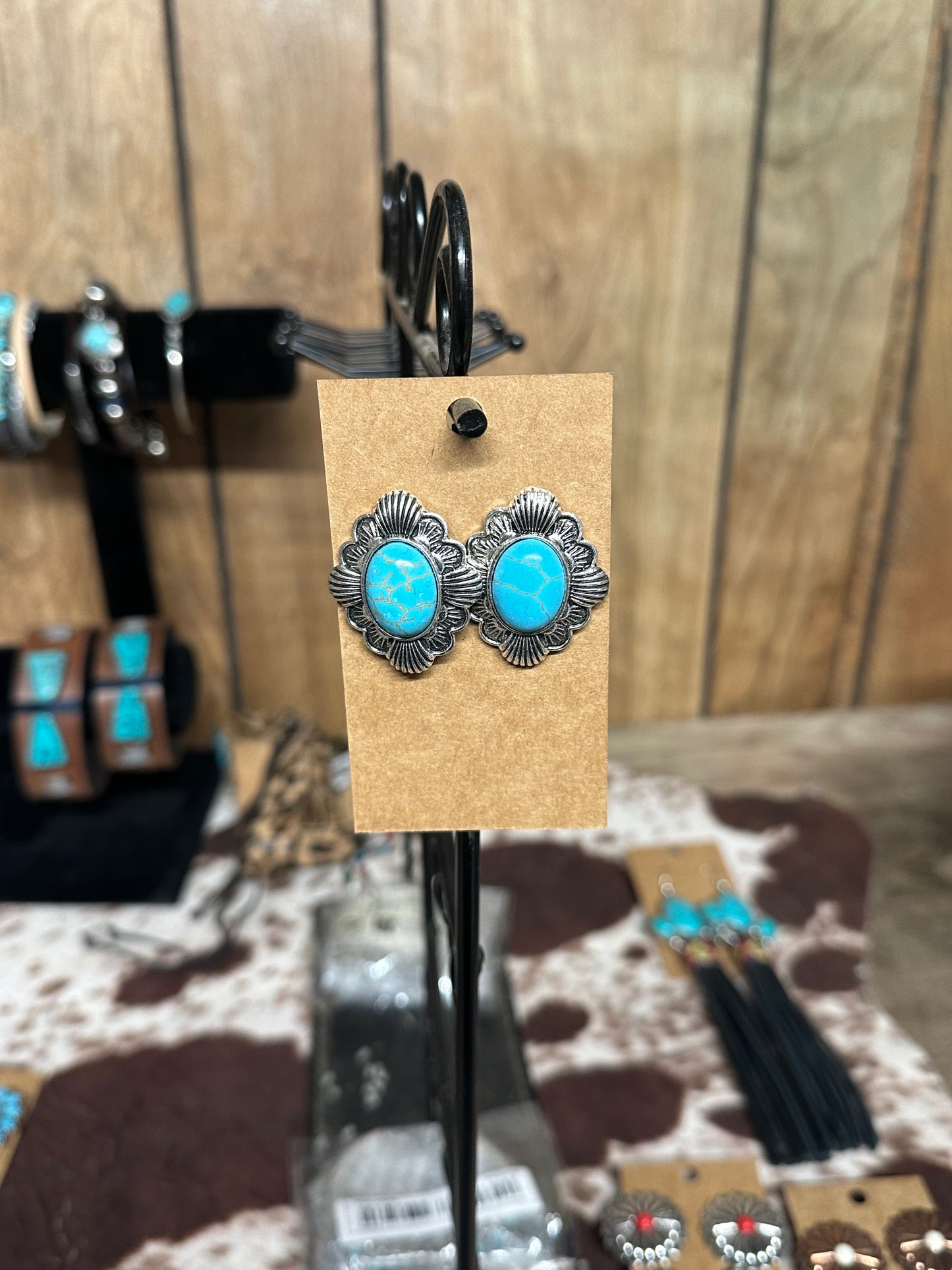 Navajo Stone Earrings