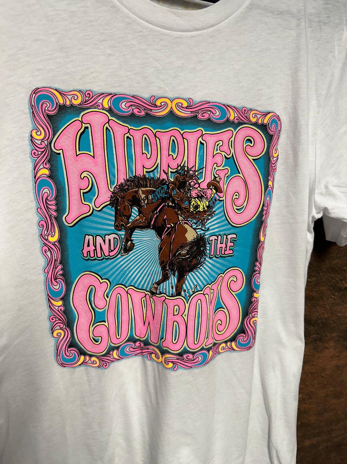 Hippies And The Cowboys Graphic Tee