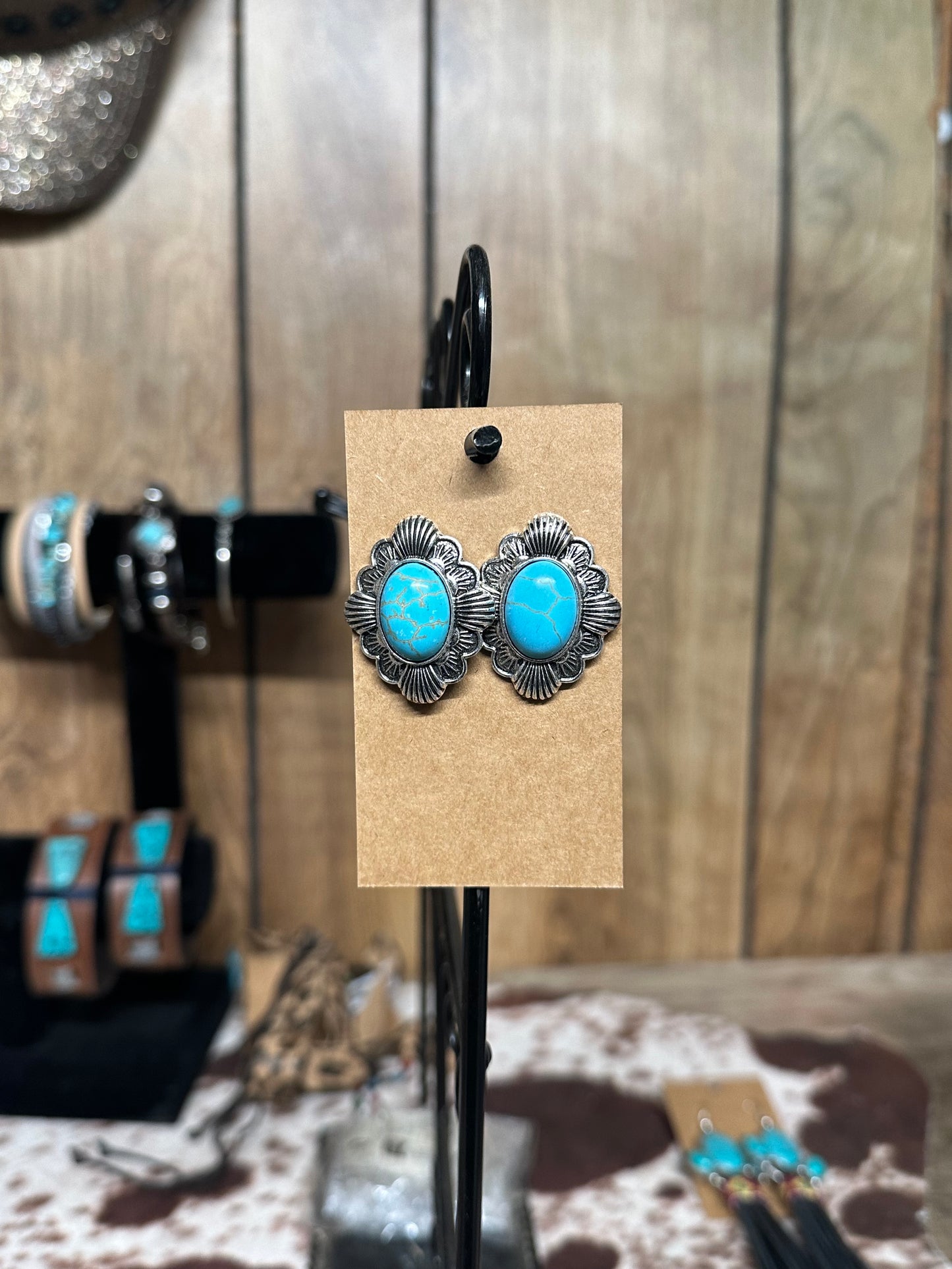 Navajo Stone Earrings