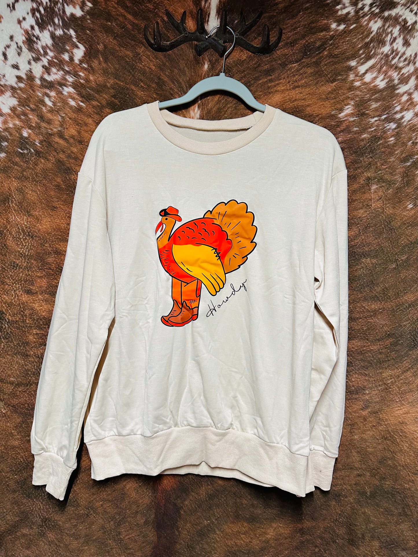 Howdy Thanksgiving Long Sleeve