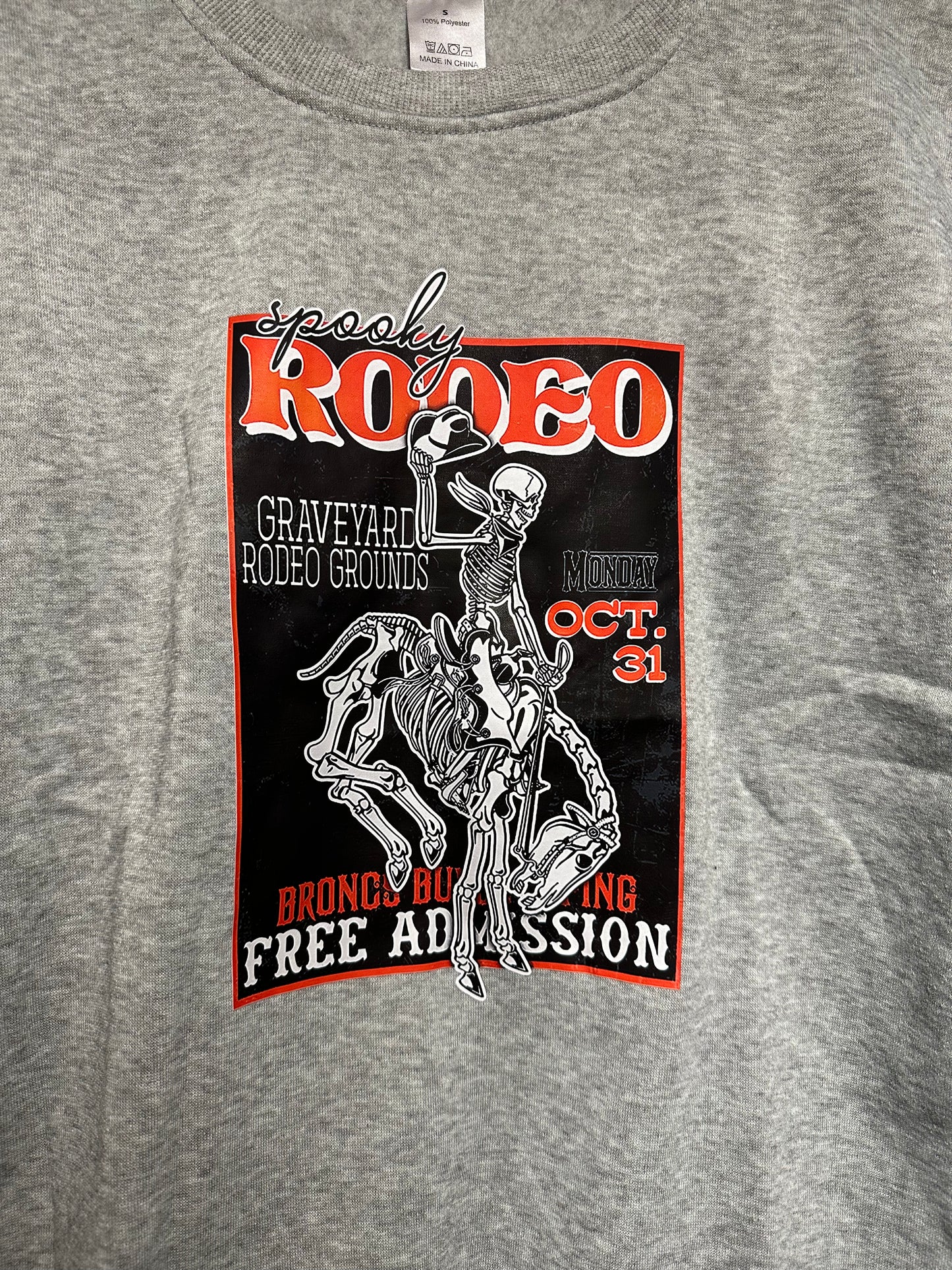 Halloween Rodeo Sweater