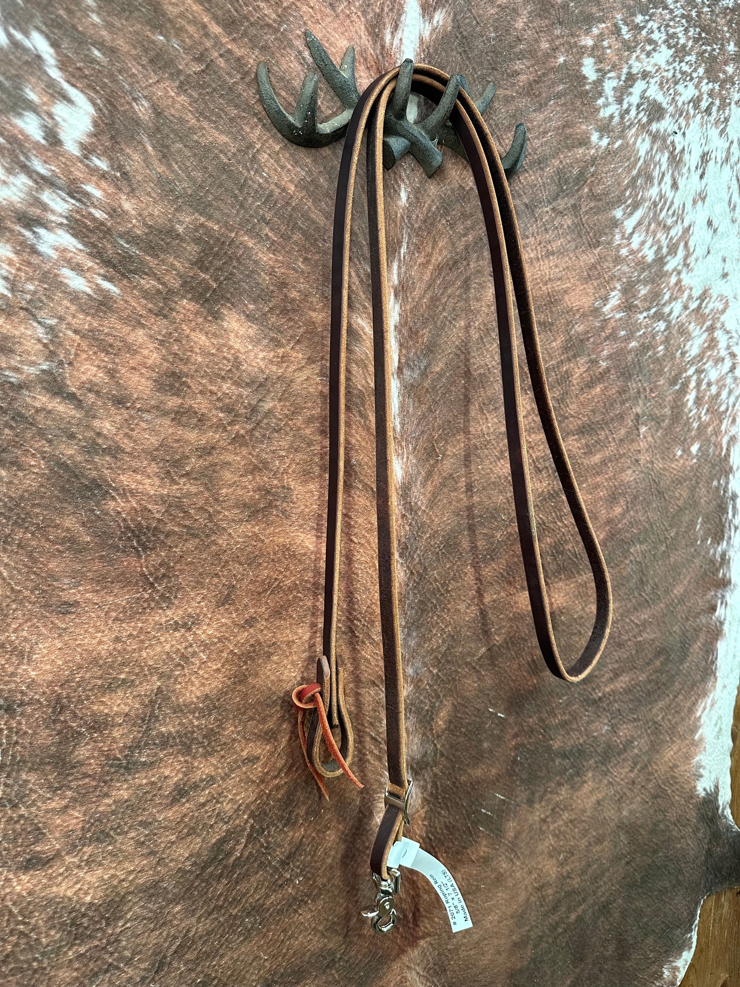 5/8” Harness Leather Roping Reins