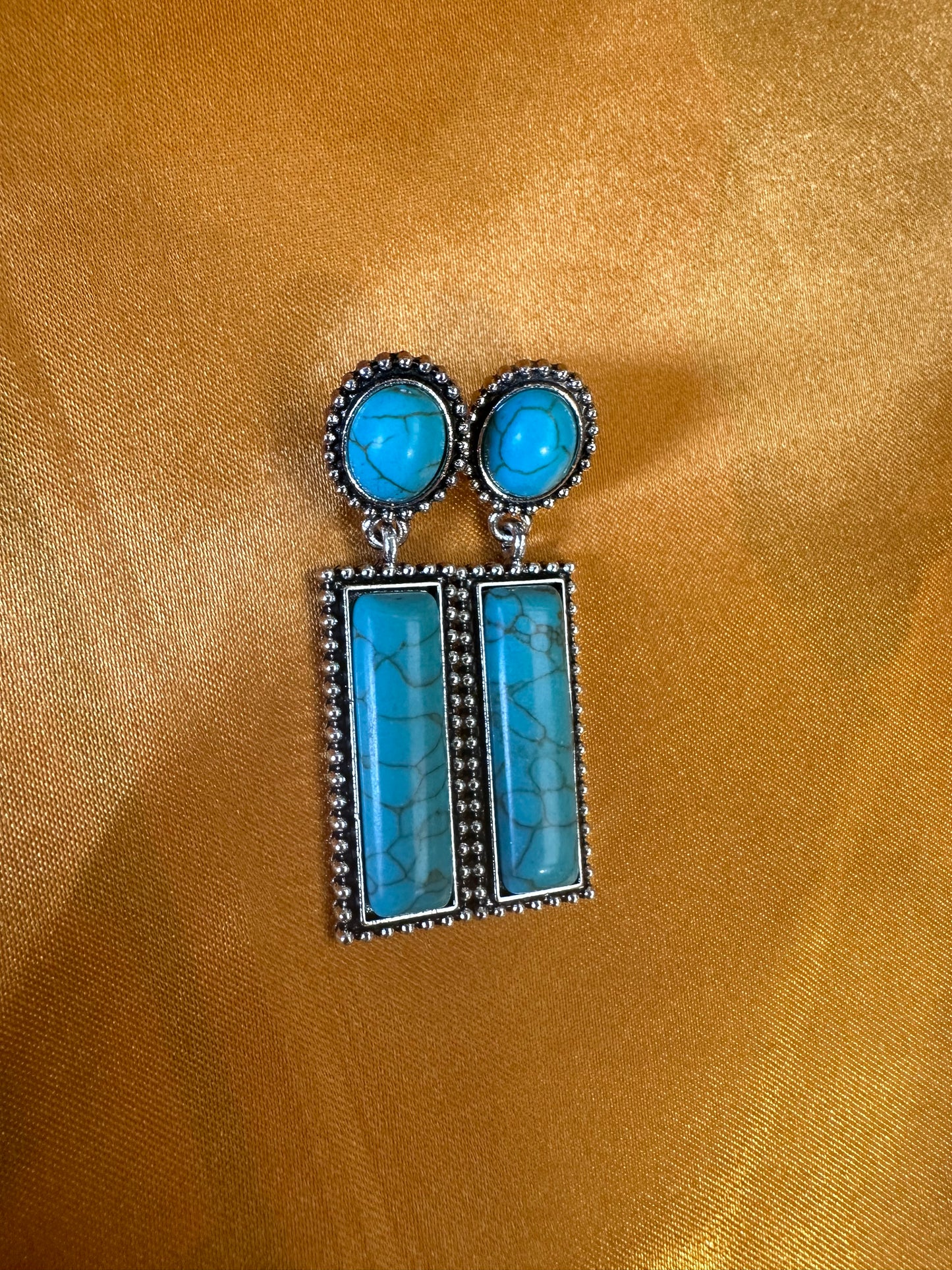 Sioux River Turquoise Earrings