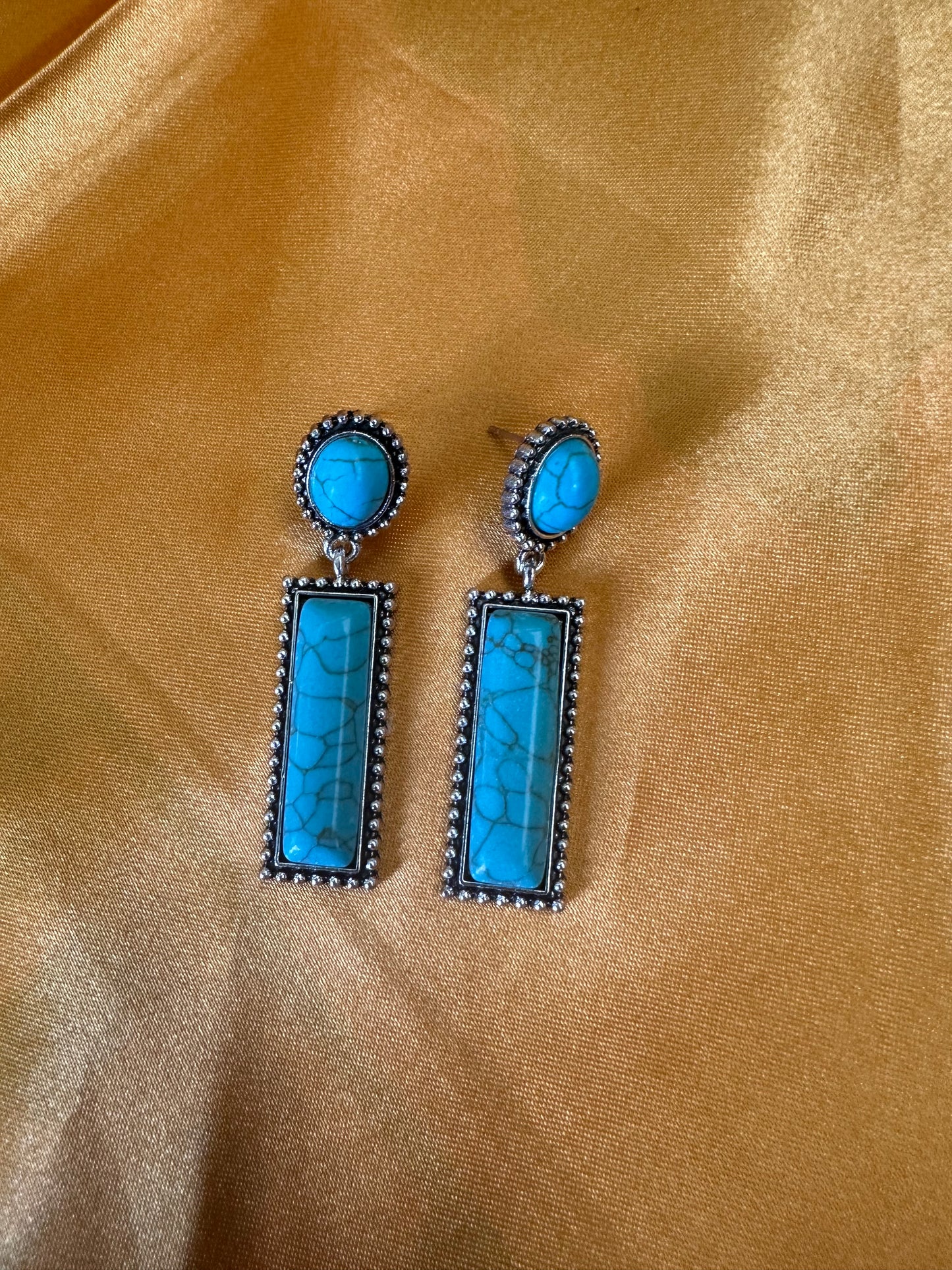 Sioux River Turquoise Earrings