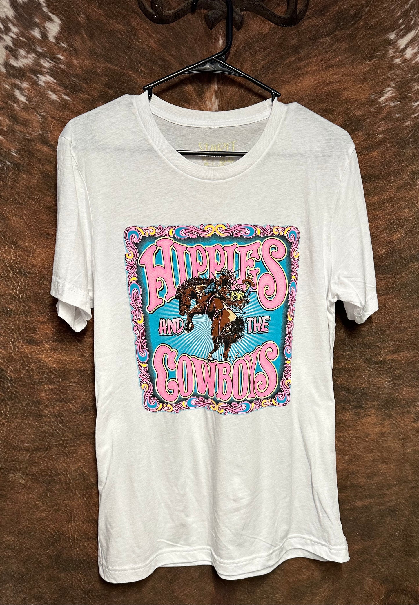 Hippies And The Cowboys Graphic Tee