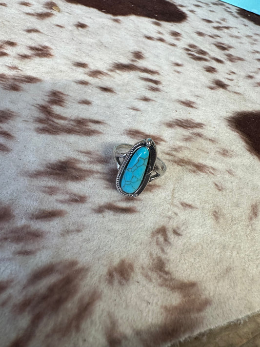 Small Turquoise Ring