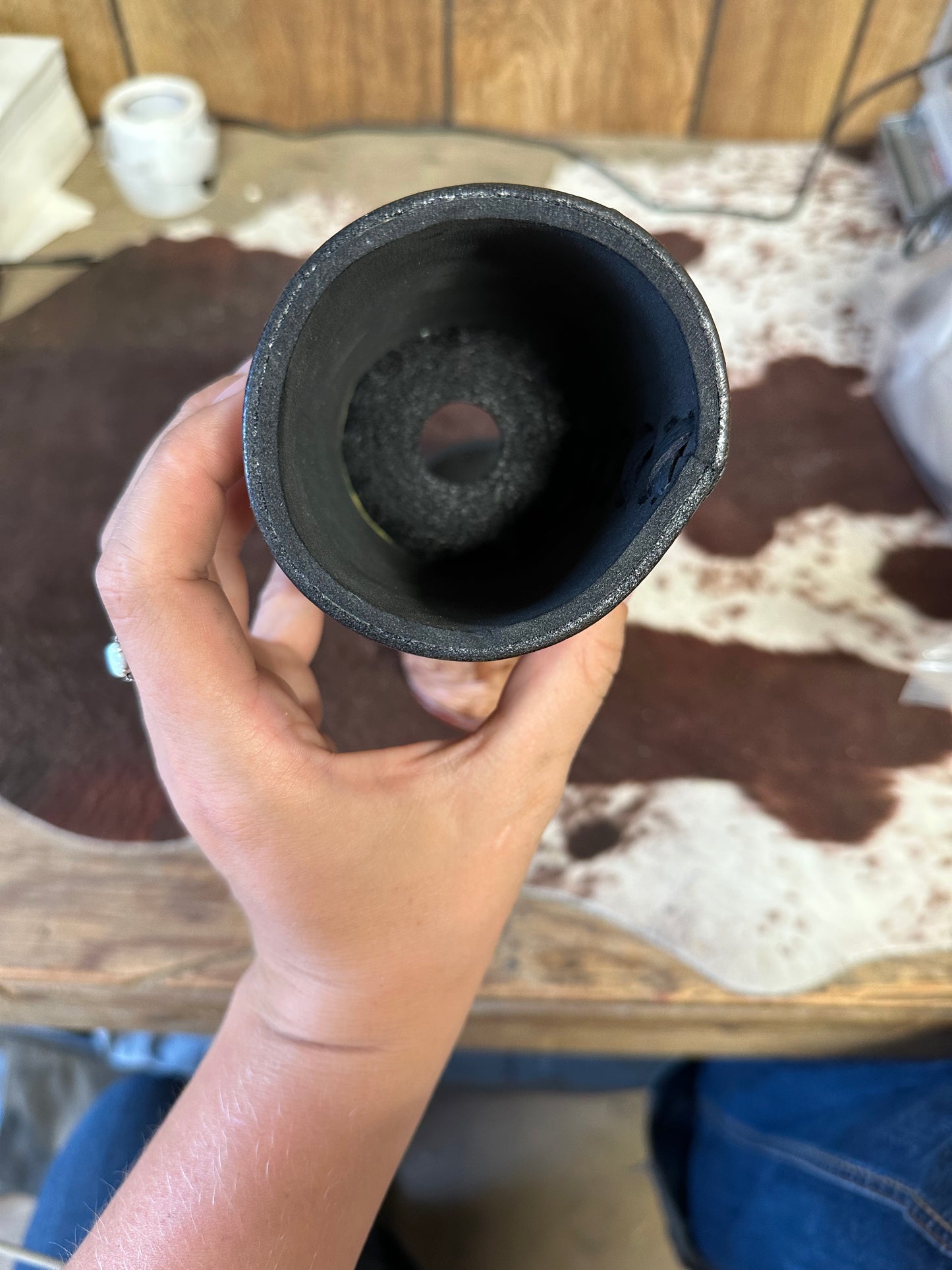 Leather Tooled Drink Koozie