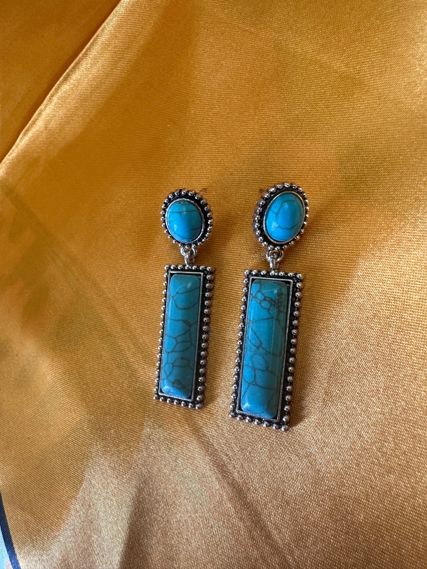 Sioux River Turquoise Earrings