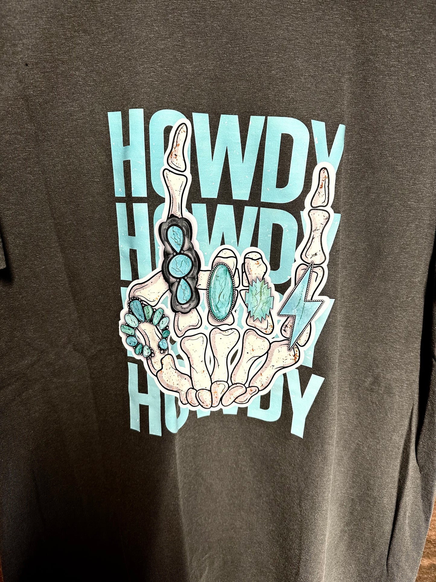 Howdy Skeleton Graphic Tee