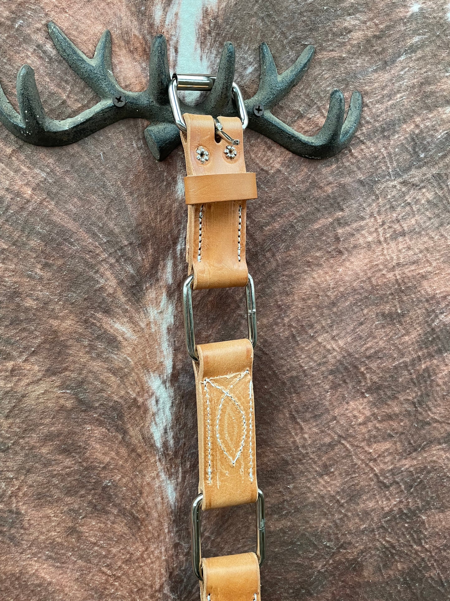 1 1/2” Harness Leather Hobbles