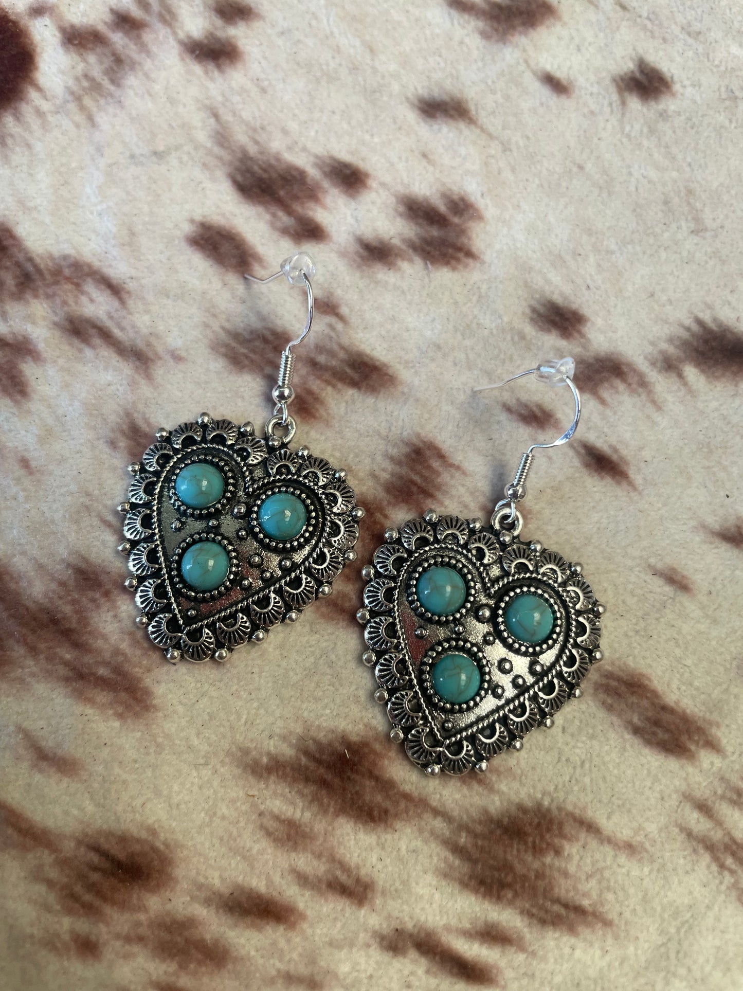 Turquoise Hearts