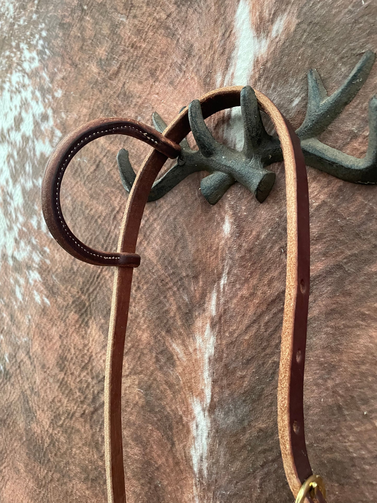 Dark Oil One Ear Headstall