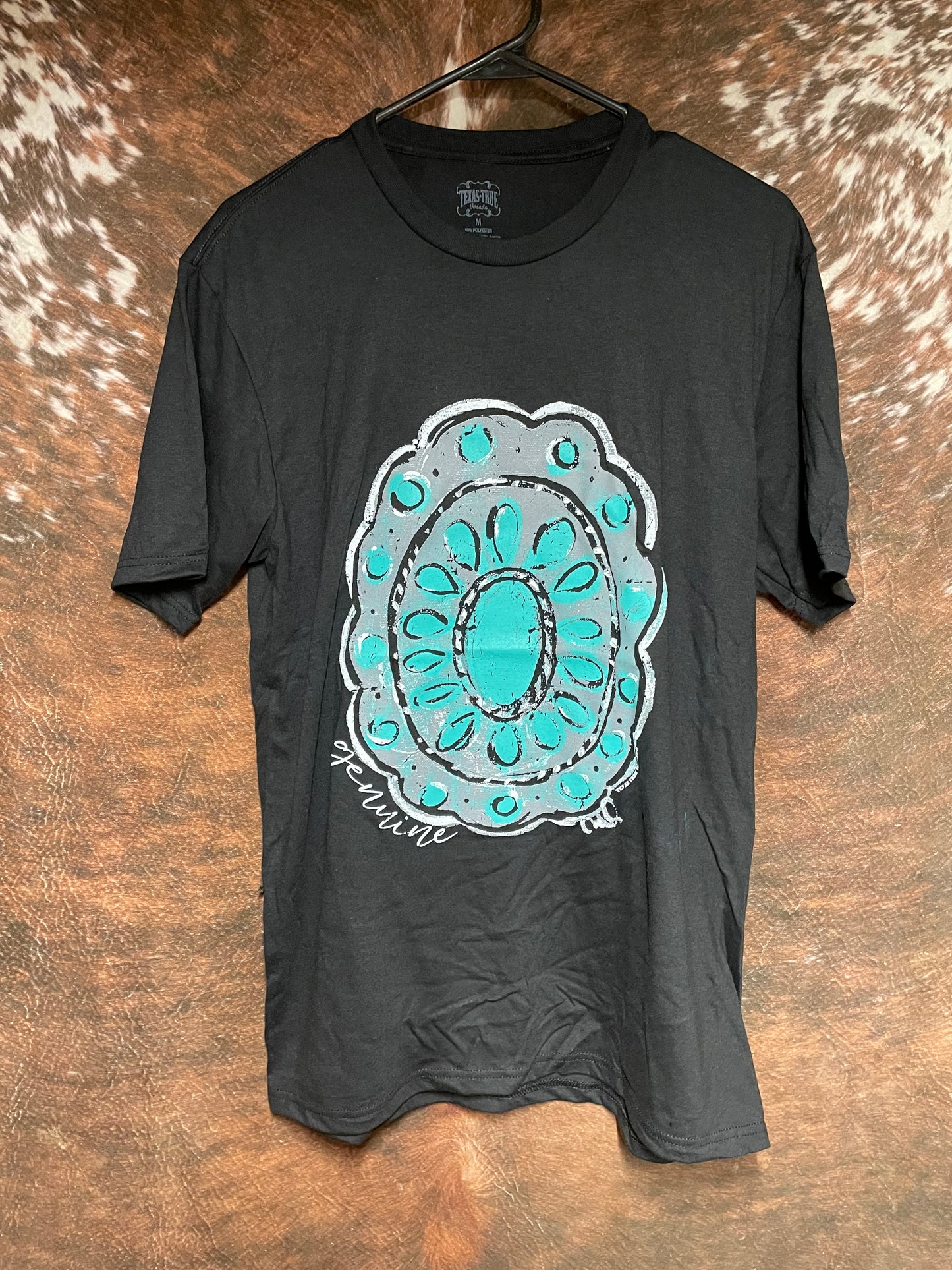 Turquoise Concho Tee