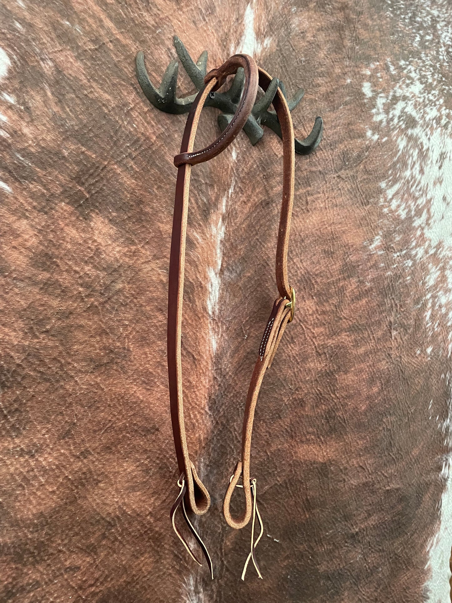 Dark Oil One Ear Headstall