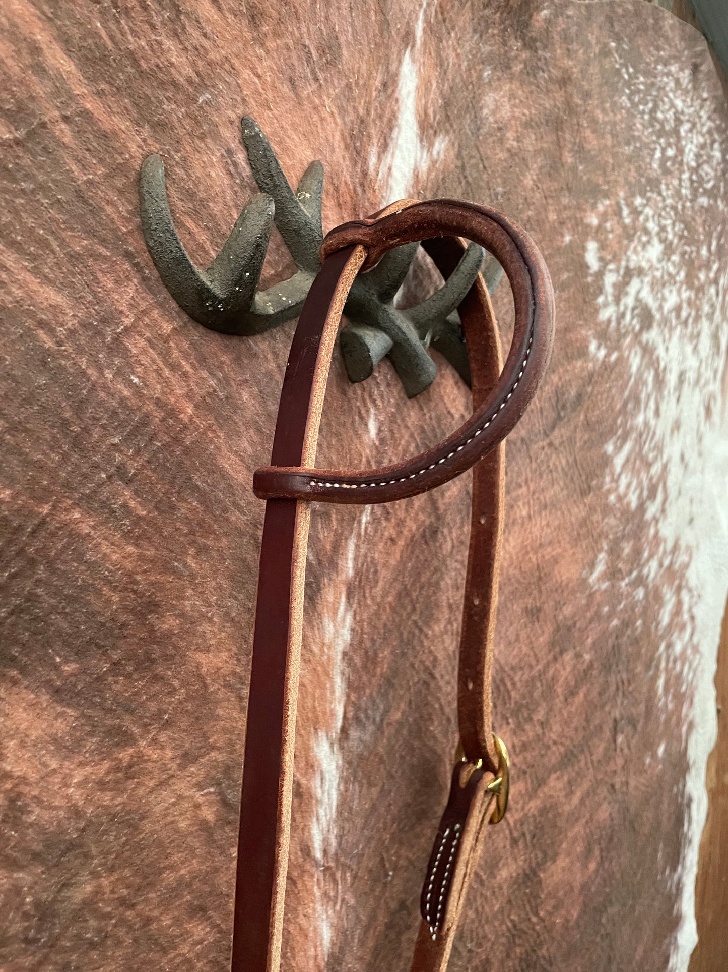 Dark Oil One Ear Headstall