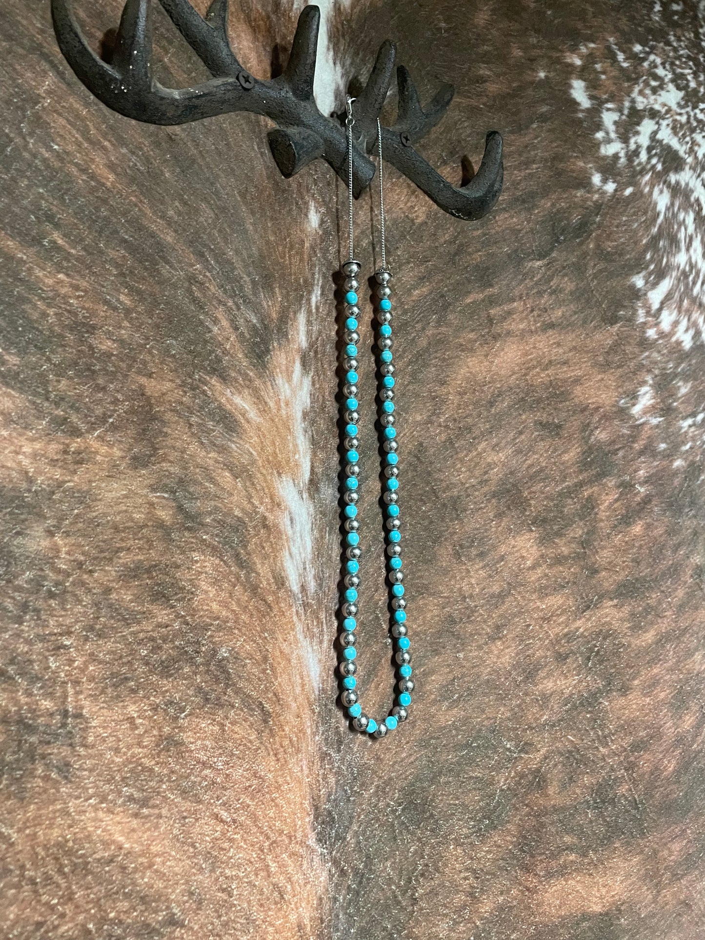 Turquoise Nights Beaded Necklace