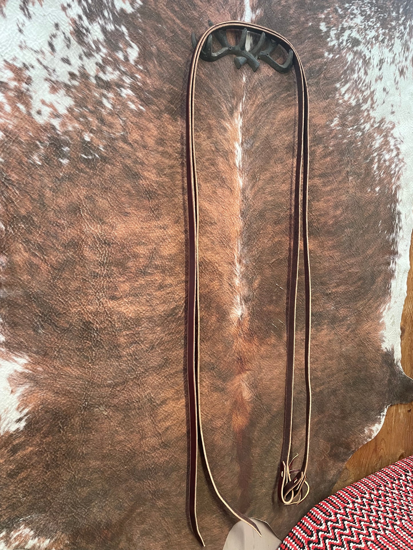 5/8" x 8' Leather Split Reins