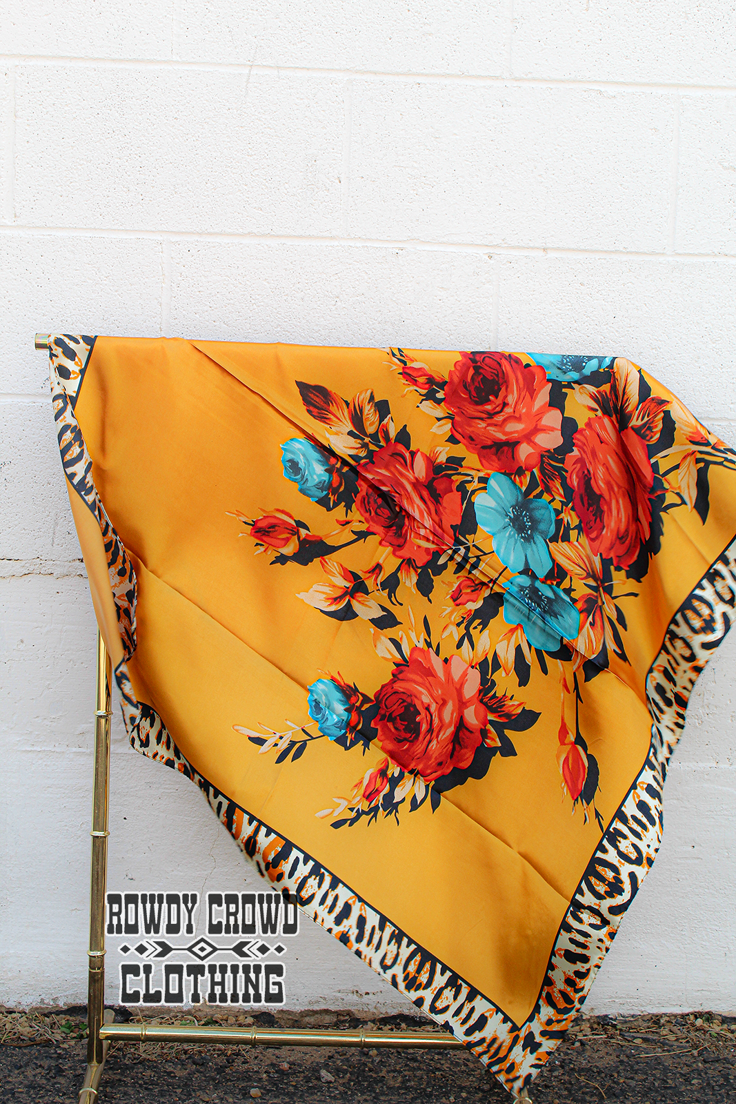 Feisty Floral Wild Rag